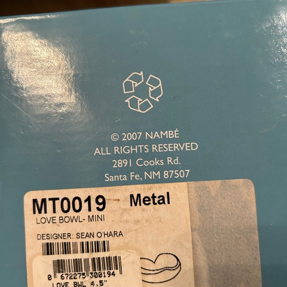 Nombre love bowl. - Picture 5 of 6